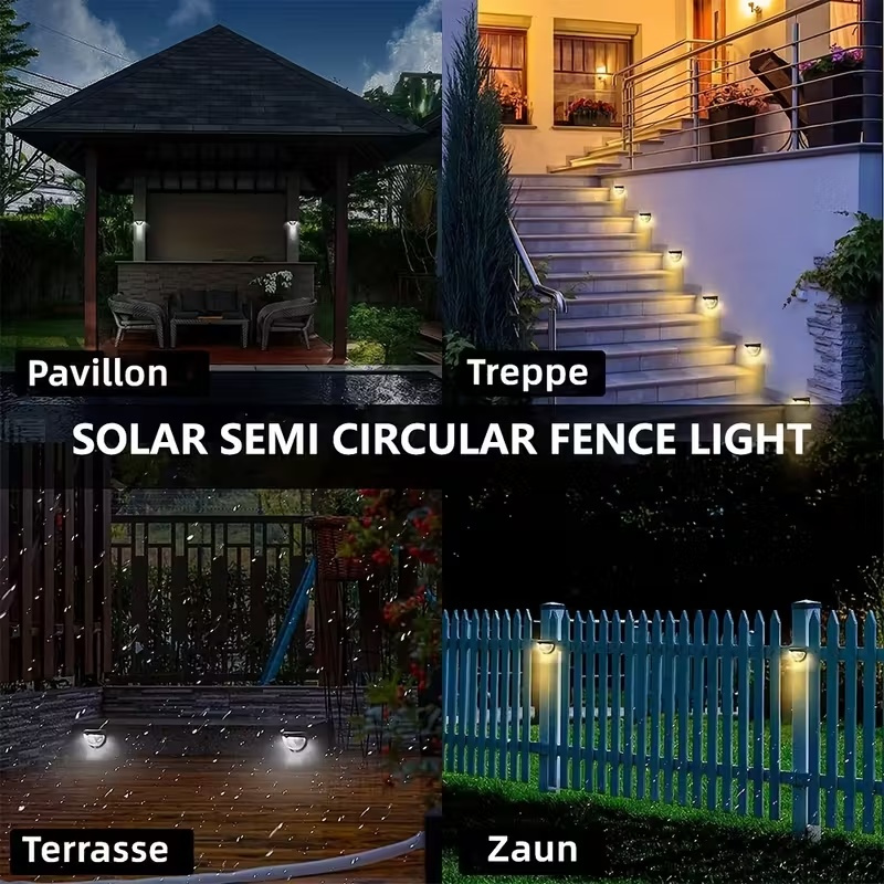 Solar Motion Sensor Outdoor Light – Rechargeable LED Security Light with Multiple Mounting Options - Image 11