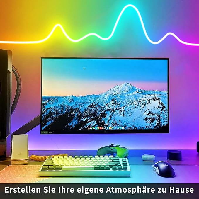 RGB Neon Rope Lights with App Control, Music Sync & Waterproof Design - Image 12