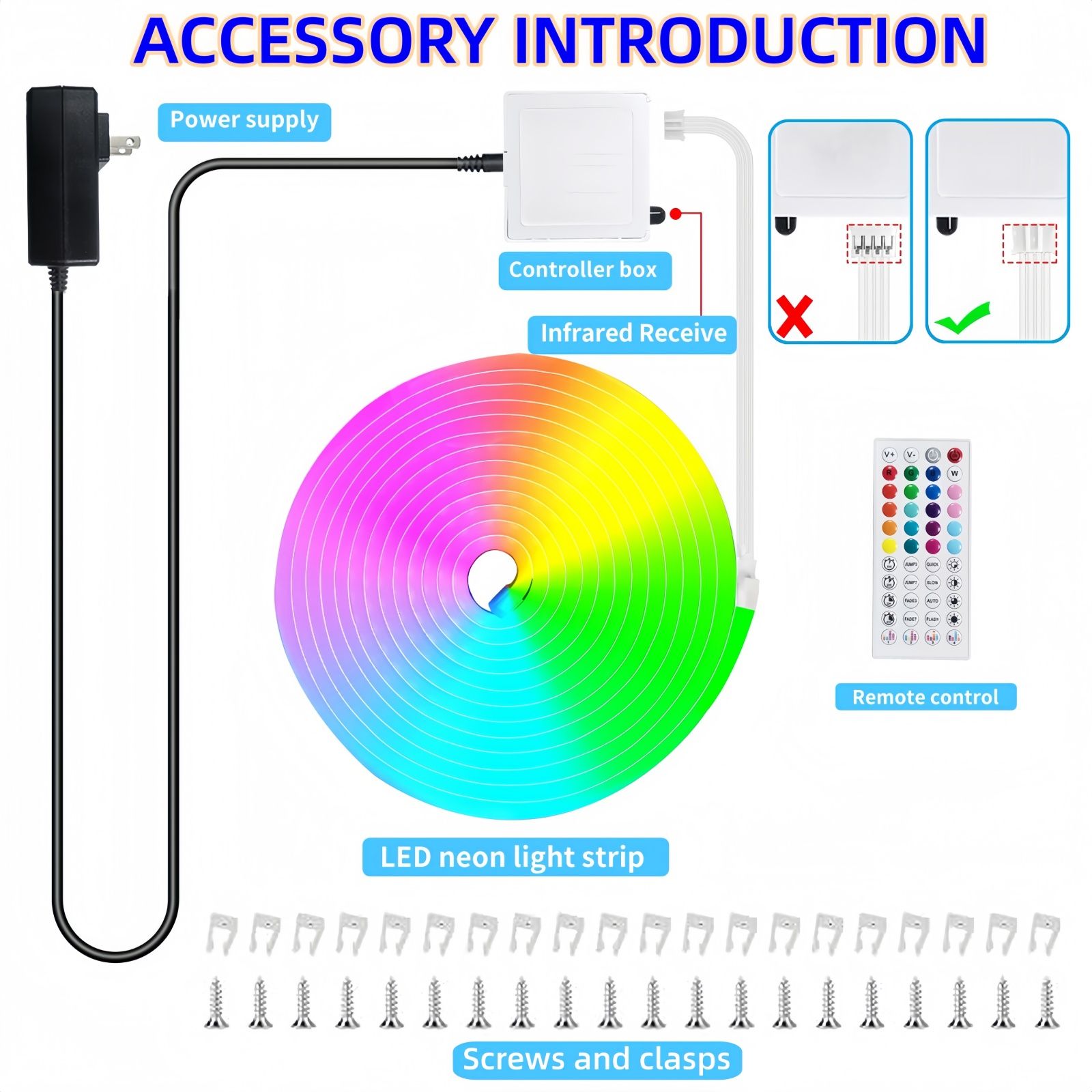 RGB Neon Rope Lights with App Control, Music Sync & Waterproof Design - Image 13