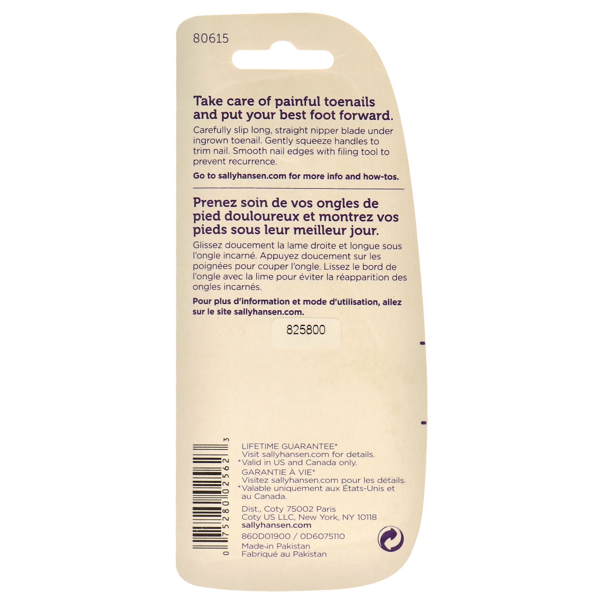 Sally Hansen Ingrown Toenail Kit #80615 – 2-Piece Toenail Care Set - Image 2