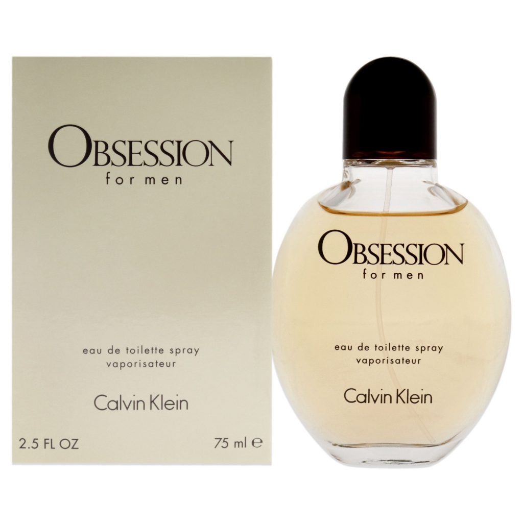 Obsession by Calvin Klein for Men – 2.5 oz Eau de Toilette Spray