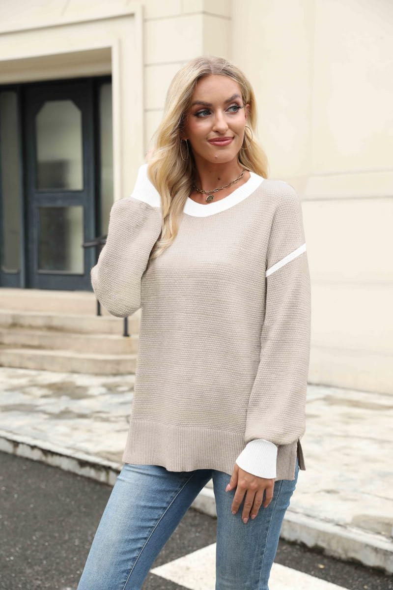 Women's Oversized Long Sleeve Sweater - Image 25