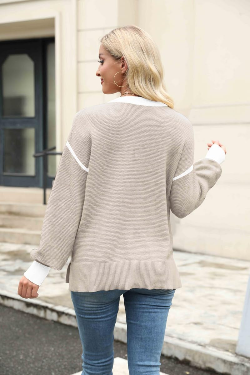 Women's Oversized Long Sleeve Sweater - Image 10