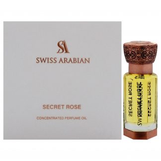 Secret Rose by Swiss Arabian Parfum Oil for Unisex – 0.4 oz (12ml)