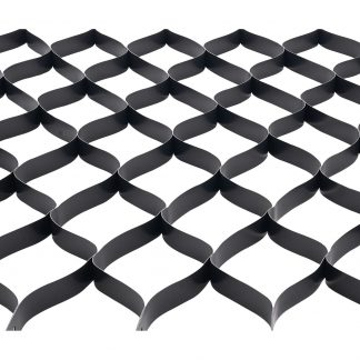Gravel Grid, 2 Inch Depth, 26.87 x 3.94 FT / 8200 x 1200 mm, 1880 LBS Per Sq ft Grass Ground Retainer, Permeable Geo Grids Driveway Stabilization, for Garden, Patio, Walkway, RV Parking Slopes