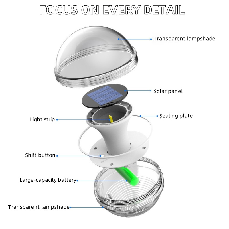 Solar Floating Pool Light – Waterproof LED Pond & Spa Light with Color-Changing Modes - Image 31