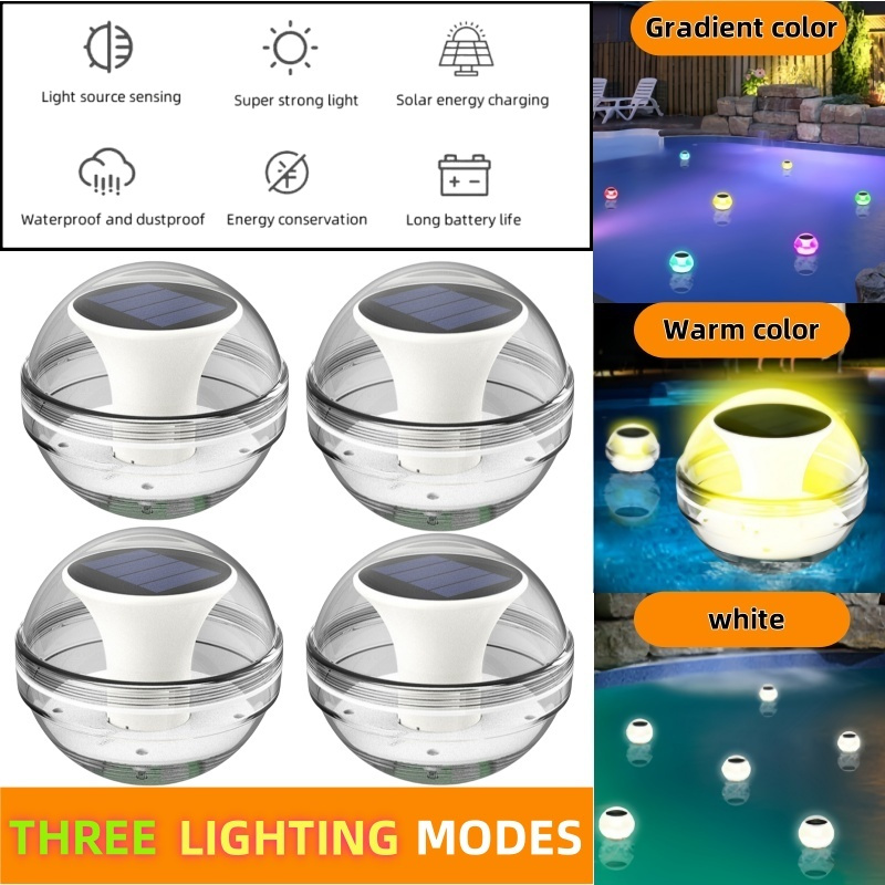 Solar Floating Pool Light – Waterproof LED Pond & Spa Light with Color-Changing Modes - Image 23