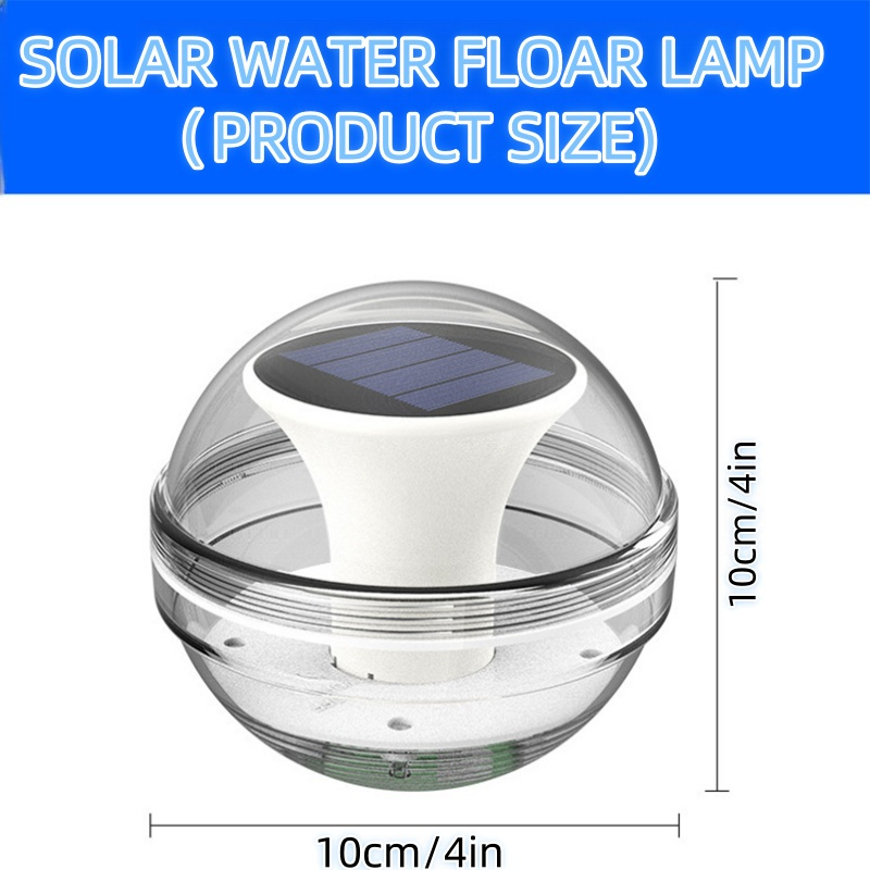 Solar Floating Pool Light – Waterproof LED Pond & Spa Light with Color-Changing Modes - Image 19