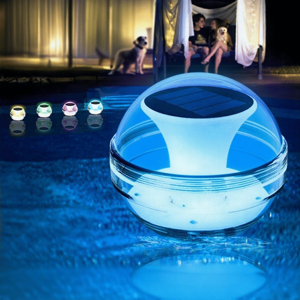 Solar Floating Pool Light – Waterproof LED Pond & Spa Light with Color-Changing Modes - Image 13