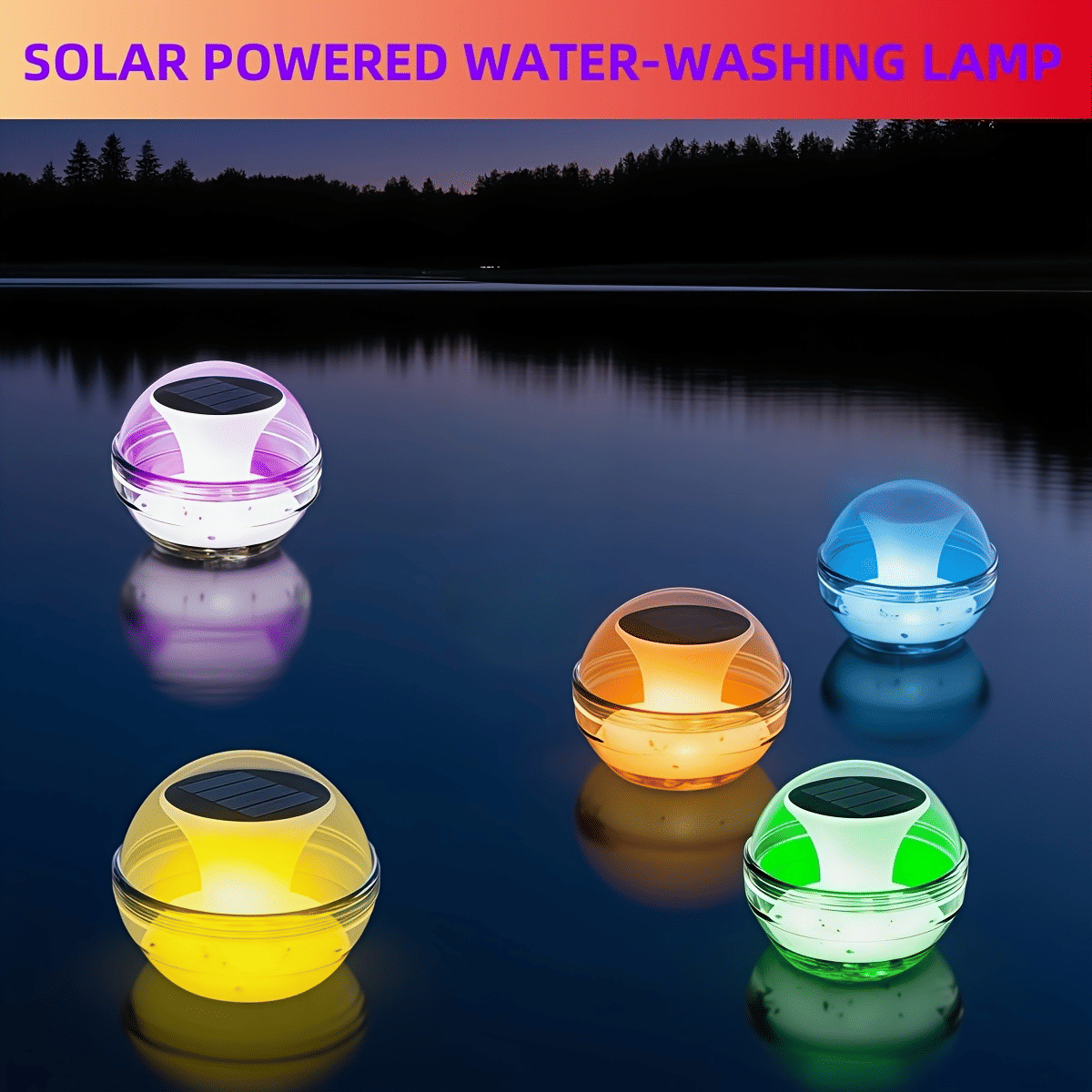 Solar Floating Pool Light – Waterproof LED Pond & Spa Light with Color-Changing Modes - Image 34